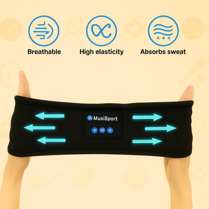 MusiSport™- Audio Headband for Sports